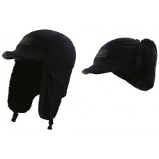 Шапка ушанка Alaskan Hunter с козырьк черн р. M
