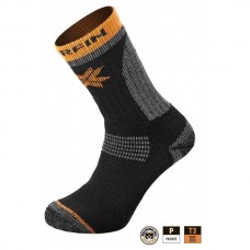 Термоноски Norfin T3P Nordic Merino Warm Crew черн/сер/оранж 39-41/M