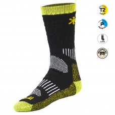 Термоноски Norfin T2P Balance Wool черн/желт 42-44/L