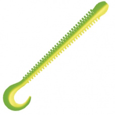 Приманка силикон съед ZUB Worm-Zander 135мм, 5шт 407 зел-желт