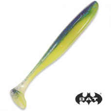 Приманка силикон съед BAT Frenzy  90мм 6шт, 06 violet lime belly