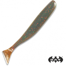 Приманка силикон съед BAT Frenzy  90мм 6шт, 07 motor oil red flake