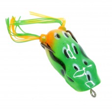 Лягушка VKG Frog поппер 53х23мм, 12.3г, цв.салат-оранж