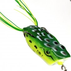 Лягушка VKG Frog поппер 53х27мм, 12.8г, цв.зел-желт