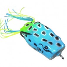 Лягушка VKG Frog поппер 53х27мм, 12.8г, цв.голуб-желт