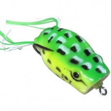Лягушка VKG Frog поппер 53х27мм, 12.8г, цв.салат-желт