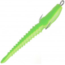 Рыбка поролон Левша-НН 3D WORM двойн-2, 10см (5) WGr fluo