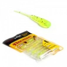 Приманка силикон съед Lucky John TROUTINO 2.5''/63мм  8шт, 071 lime chartreuse