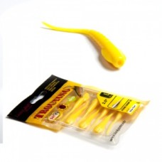 Приманка силикон съед Lucky John TROUTINO 2.5''/63мм  8шт, 101 yellow pear