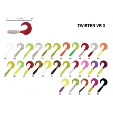 Твистер RELAX Twister 3''/6см (25шт). TS366