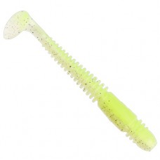 Приманка силикон съед Lucky John TIOGA 3.4''/8.4см  6шт, T66 lemon black pepper