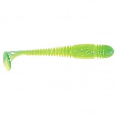 Приманка силикон съед Lucky John TIOGA 4.5''/11.4см  5шт, T18 electric minnow