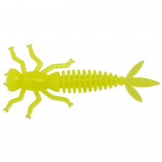 Приманка силикон съед LureMax KARAKATITSA 3''/7.5см  6шт, Chartreuse