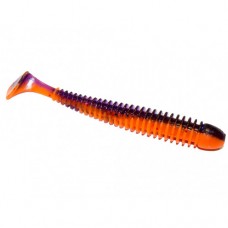 Приманка силикон съед Probaits POINTER 4''/100мм 6шт, 202 violet fire