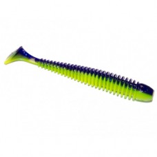 Приманка силикон съед Probaits POINTER 4''/100мм 6шт, 204 blue light green