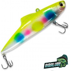 Раттлин RIBALUBE Токсик 85мм, 20г, цв.R15