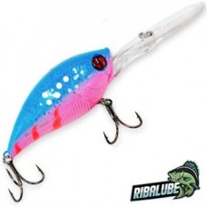 Воблер Ribalube Deep Crank 70мм, 21г (3.5-4.6м) *F, A15