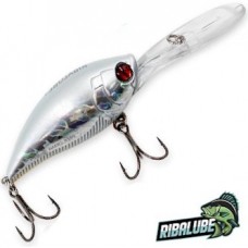 Воблер Ribalube Deep Crank 70мм, 21г (3.5-4.6м) *F, D08