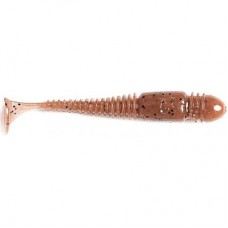 Приманка силикон съед Lucky John TIOGA 3.4''/8.4см  6шт, PA17 mr.brown