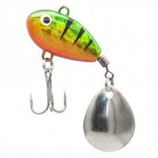 Тейлспиннер Fish Hawk VIBEZ-3 21г, 18 гологр зел/зол