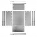 Мангал разборн Helios Light 300x240x300 (ст.0.3) 4 шампура