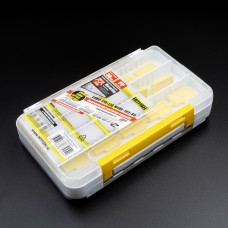 Коробка HITFISH 170х105х40 бел/прозр 2стор