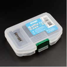 Коробка HITFISH 103х73х23 P-B Baffle Case-3 прозр 3отд