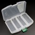 Коробка HITFISH 146х103х23 P-C Baffle Case-4 прозр 4отд