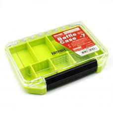 Коробка HITFISH 150х111х28 Q-C Baffle Case-7 водонепрониц 9отд, салат/прозр