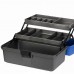 Ящик HELIOS 2-полки 330х220х160 (6) син FB2-B