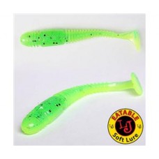 Приманка силикон съед Lucky John TIOGA 3.4''/8.4см  6шт, T18 electric minnow