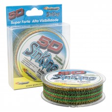 Леска Sokudo 5D Sinking 125м 0,16 camo green