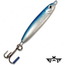 Блесна BAT Тюлька подв.тройн 50мм 16г, цв.15 (silver blue)