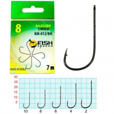 Крючок Fish Season KM012 Baitholder с ушк BN № 2  5шт  (10)