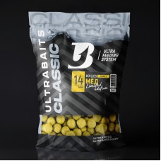 Бойлы Ultrabaits прикормочн 14мм 1кг  мед