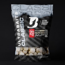 Бойлы Ultrabaits прикормочн 20мм 1кг  ультра крем