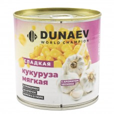 Добавка Dunaev Кукуруза мягкая мет.банка400мл (12) чеснок
