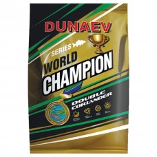 Прикормка Dunaev World Champion всесезонная 1кг (20) double coriander