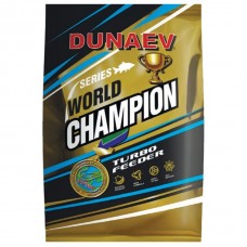 Прикормка Dunaev World Champion всесезонная 1кг (20) turbo feeder
