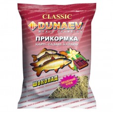 Прикормка Dunaev Классика 0,9кг (20) G900  карп/карась/сазан  шоколад