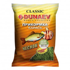 Прикормка Dunaev Классика 0,9кг (20) G900  карась чеснок зелен