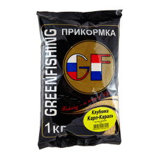 Прикормка Green Fishing GF 1кг карп/карась клубн  (16)